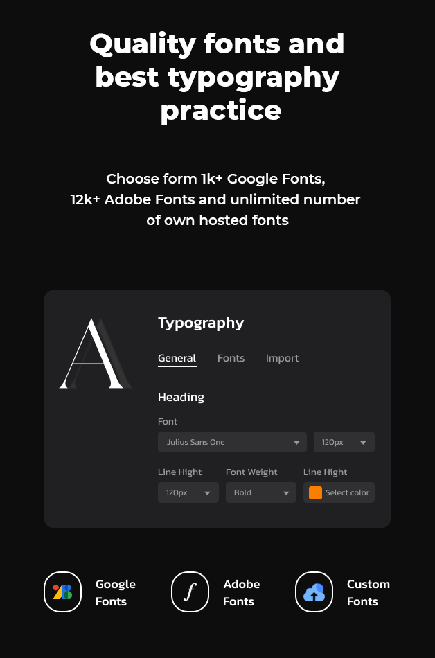 Typography Options